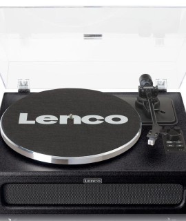 Vinüülplaadimängija 4 integreeritud kõlariga Lenco LS430BK, must