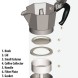 Espressokann Bialetti Moka express 6 tassile