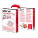 Tolmukott Sencor SVC530 (5tk + 2 mikrofiltrit)