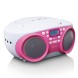 CD-raadio Lenco SCD301PK, roosa