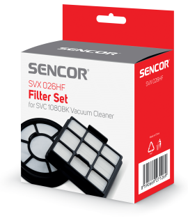 HEPA filtrite komplekt Sencor tolmuimejale SVC1080 SVX026HF