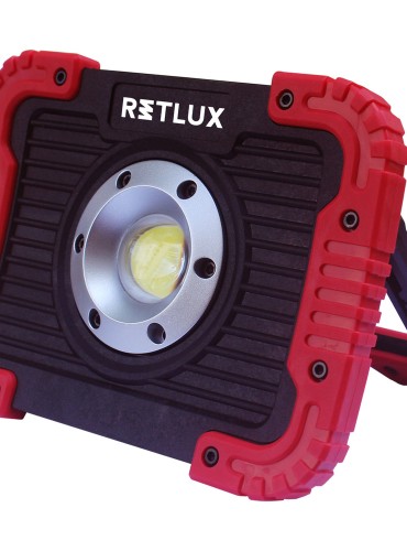 LED prožektor Retlux RSL242 10W, patareitoide