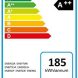 Külmik Frigelux RFDP246RRA punane