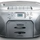CD-raadio kassetimängijaga Lenco SCD420SI, hõbedane