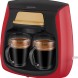 Kohvimasin Sencor kahele tassile SCE2101RD punane