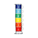 Tasside 6 osaline komplekt hoidikuga Bialetti TAZZ110, erinevad värvid