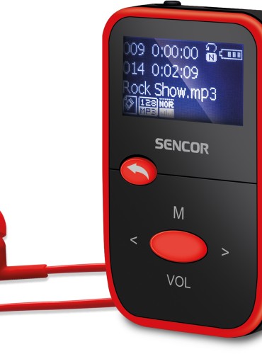 Mp3 mängija Sencor SFP4408RD, punane