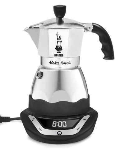 Bialetti elektriline espressokann Moka Timer 6 tassile 0006093