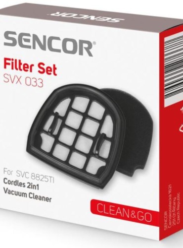 Filtrite komplekt tolmuimejale SVC8825TI Sencor SVX033