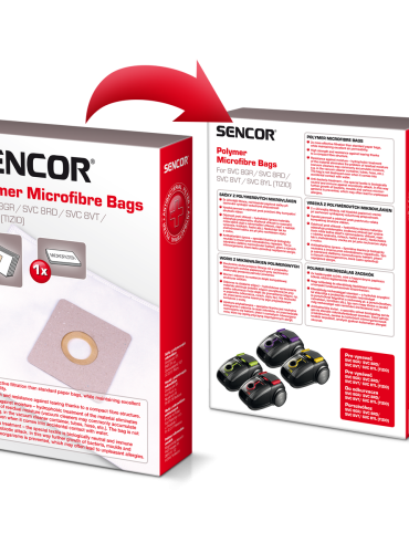 Tolmukott Sencor SVC8  (5tk +1 mikrofilter)