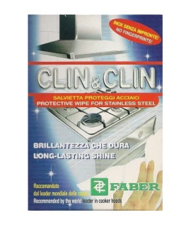 Clin&Clin Faber roostevaba pinna puhastuslapid 5 tk