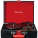 Kohver-vinüülplaadimängija, integreeritud kõlariga Lenco TT110BKRD, must-punane